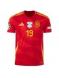 Spanien Lamine Yamal #19 Heimtrikot EM 2024 Kurzarm